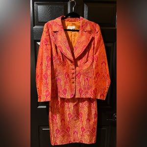 Vintage Escada Silk Suit